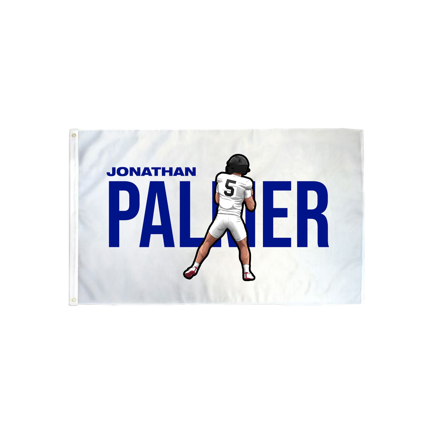 3x5 Flag — Player Name in Classic