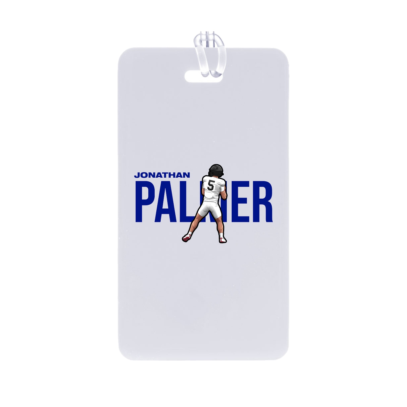 Bag Tag — Player Name in Classic