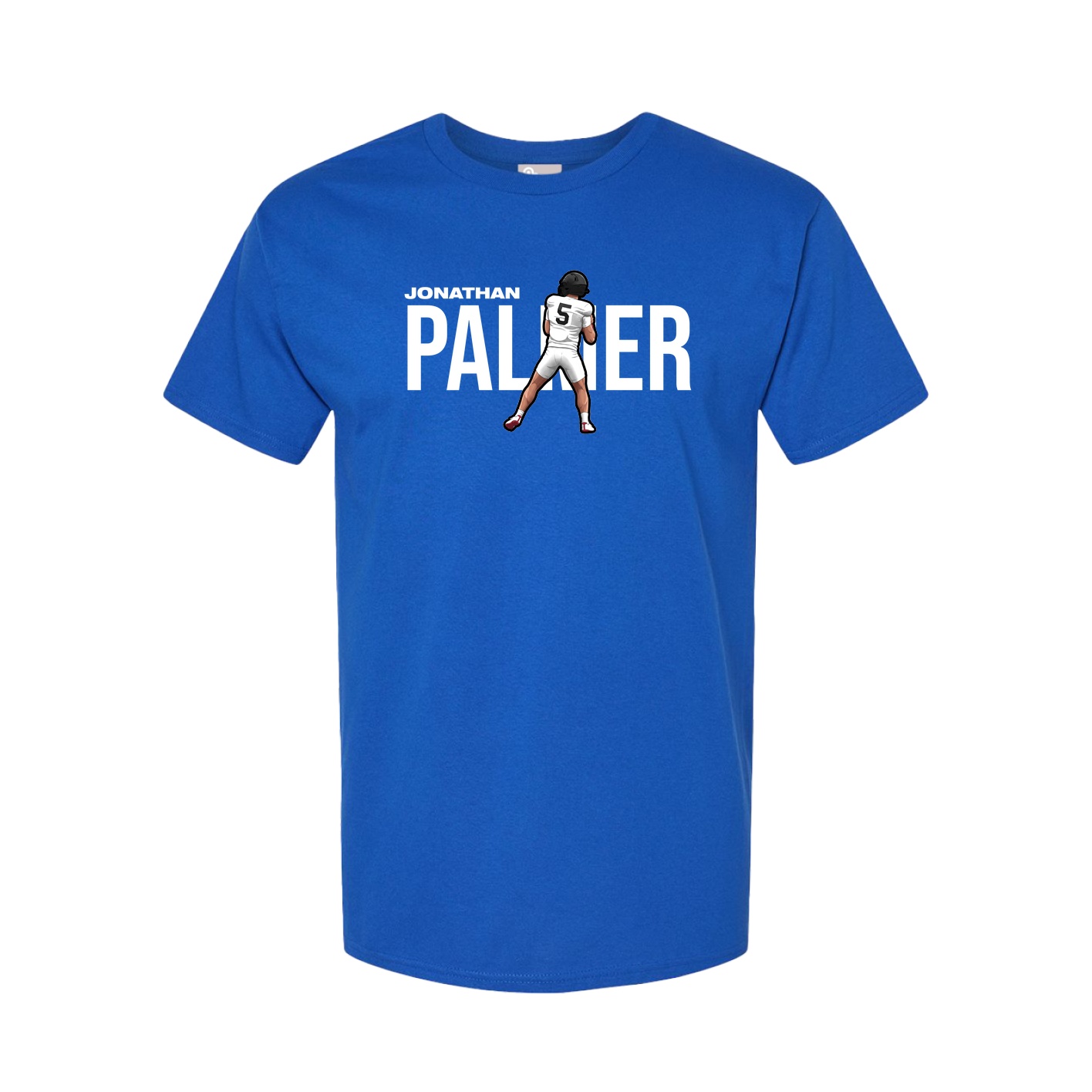 Youth Tee — Player Name in Royal