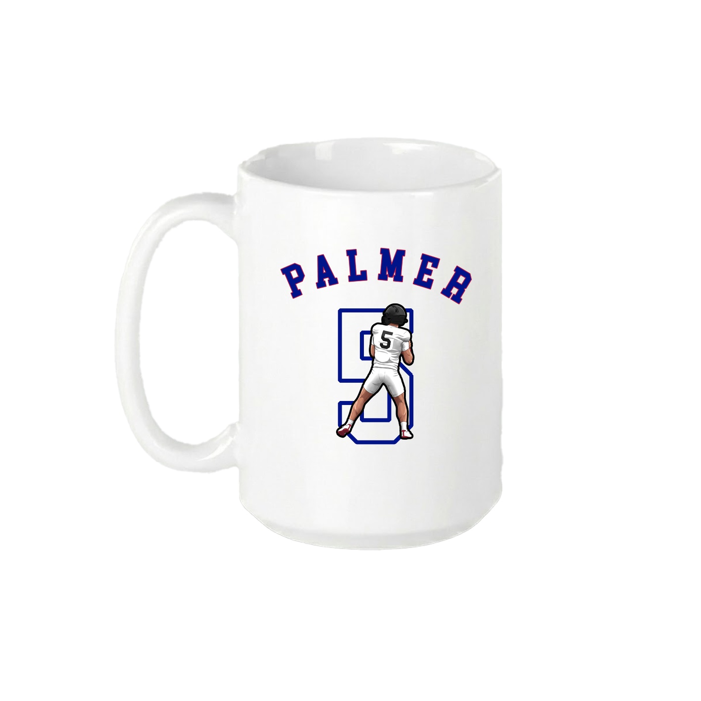 15oz Coffee Mug — Shirsey Arch in White