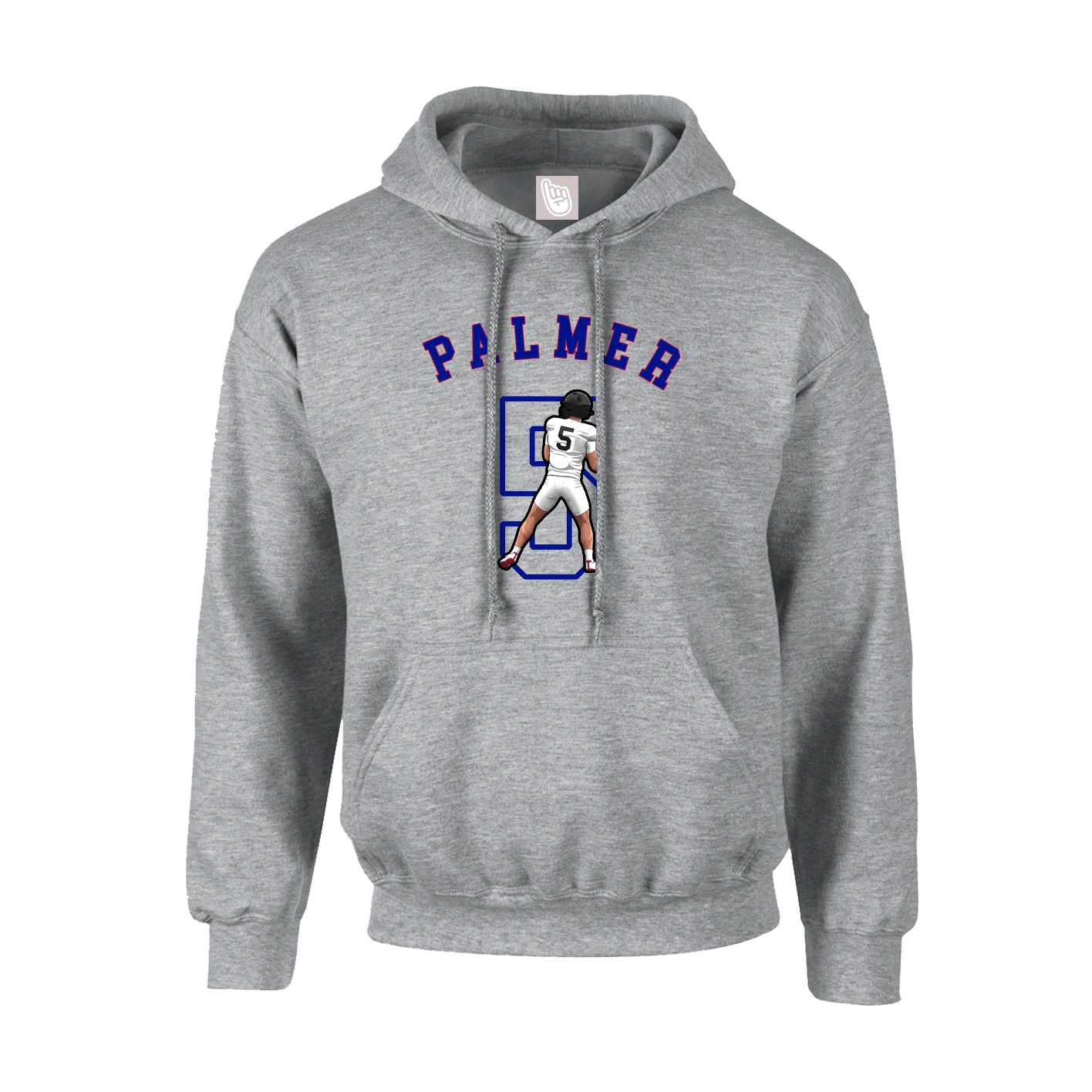 Youth Hoodie — Shirsey Arch in Grey