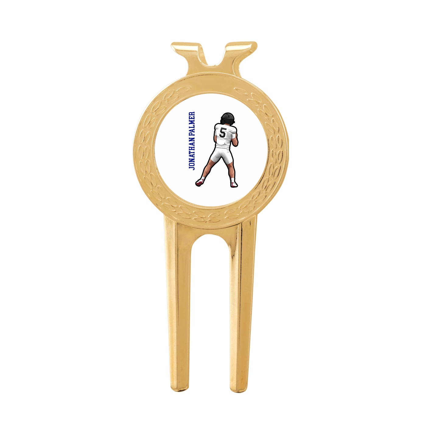 Divot Tool with Ball Marker — Name Vertical in Classic