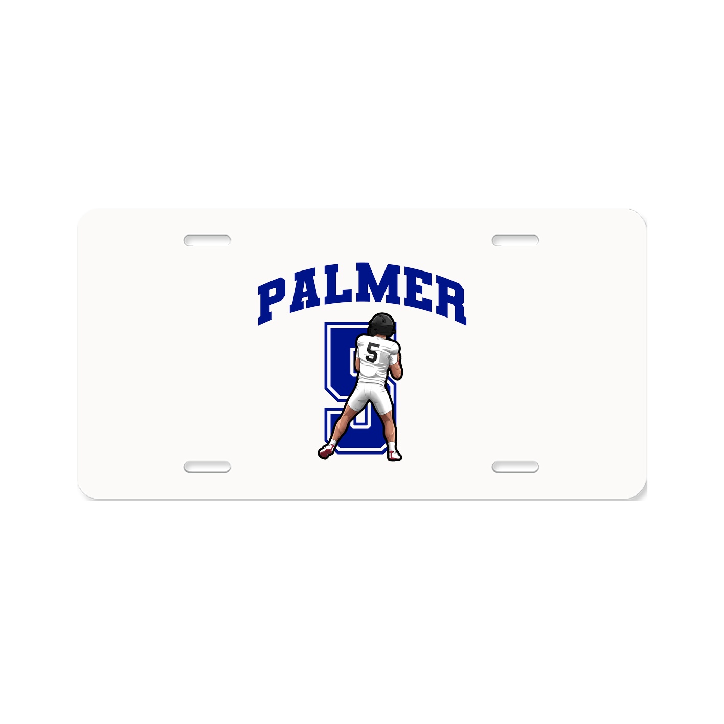 License Plate — Number in Classic
