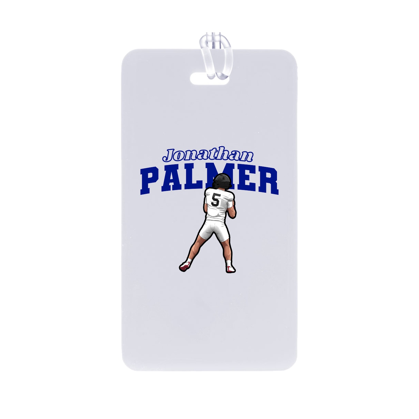 Bag Tag — Name Arch in Classic
