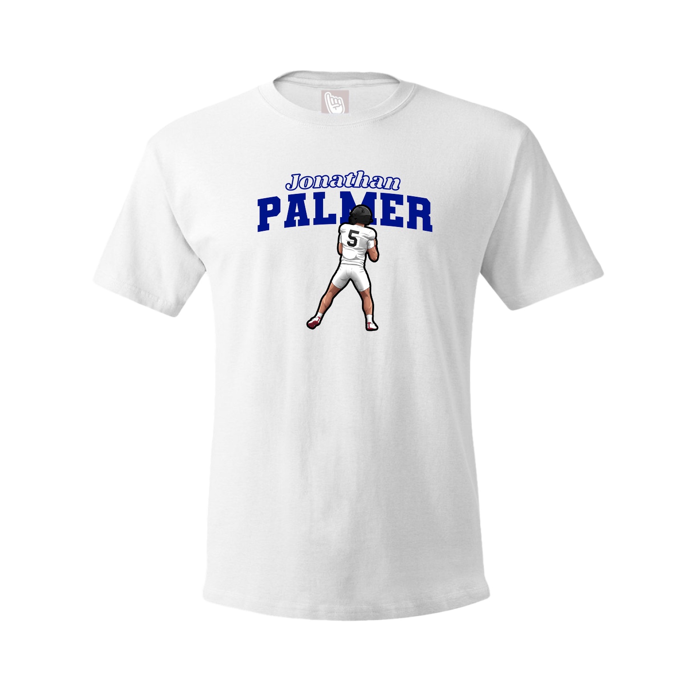 Tee — Name Arch in White