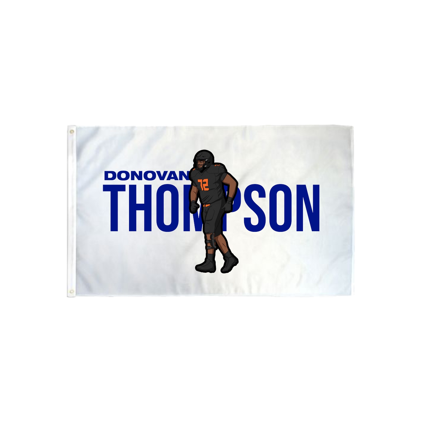 3x5 Flag — Player Name in Classic