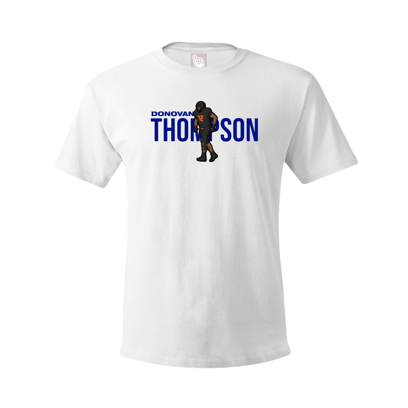 Youth Tee — Player Name in White