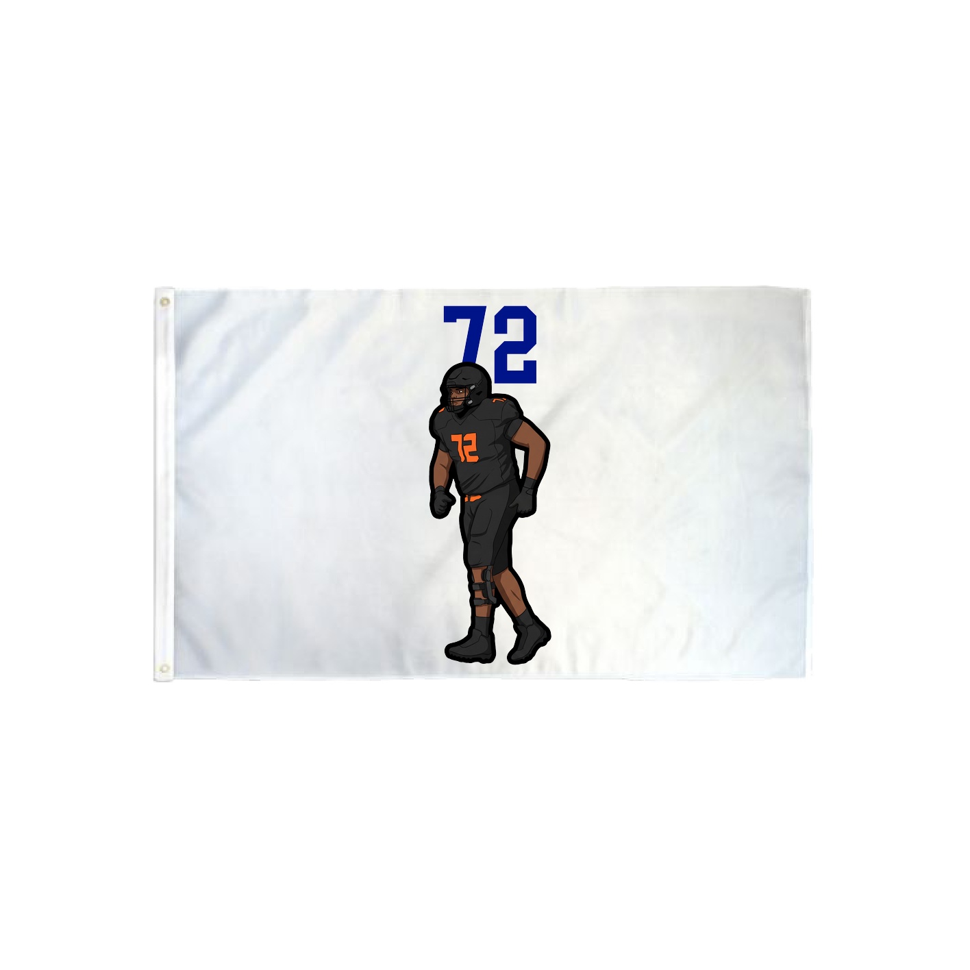 3x5 Flag — Number Top in Classic