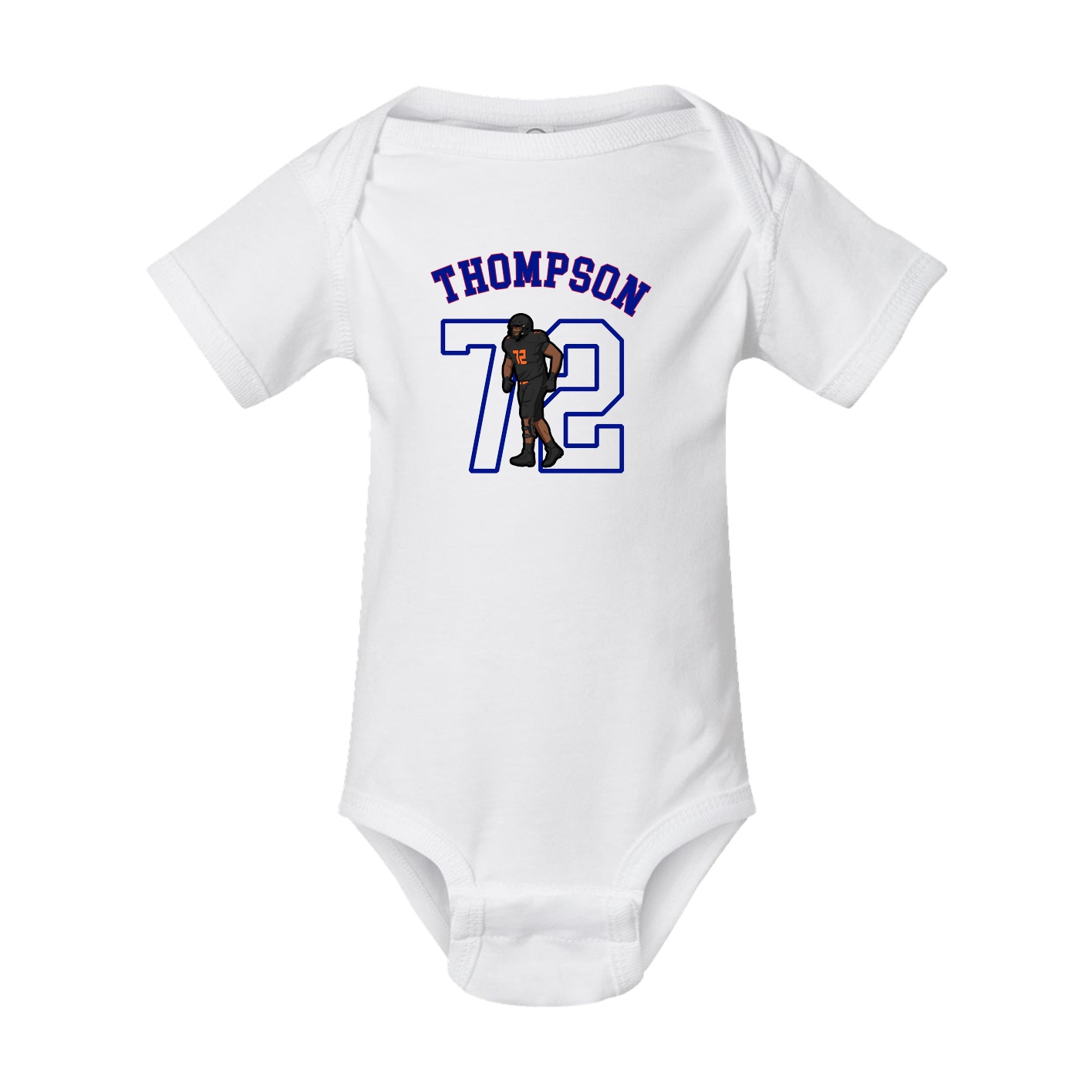 Baby Onesie — Shirsey Arch in White