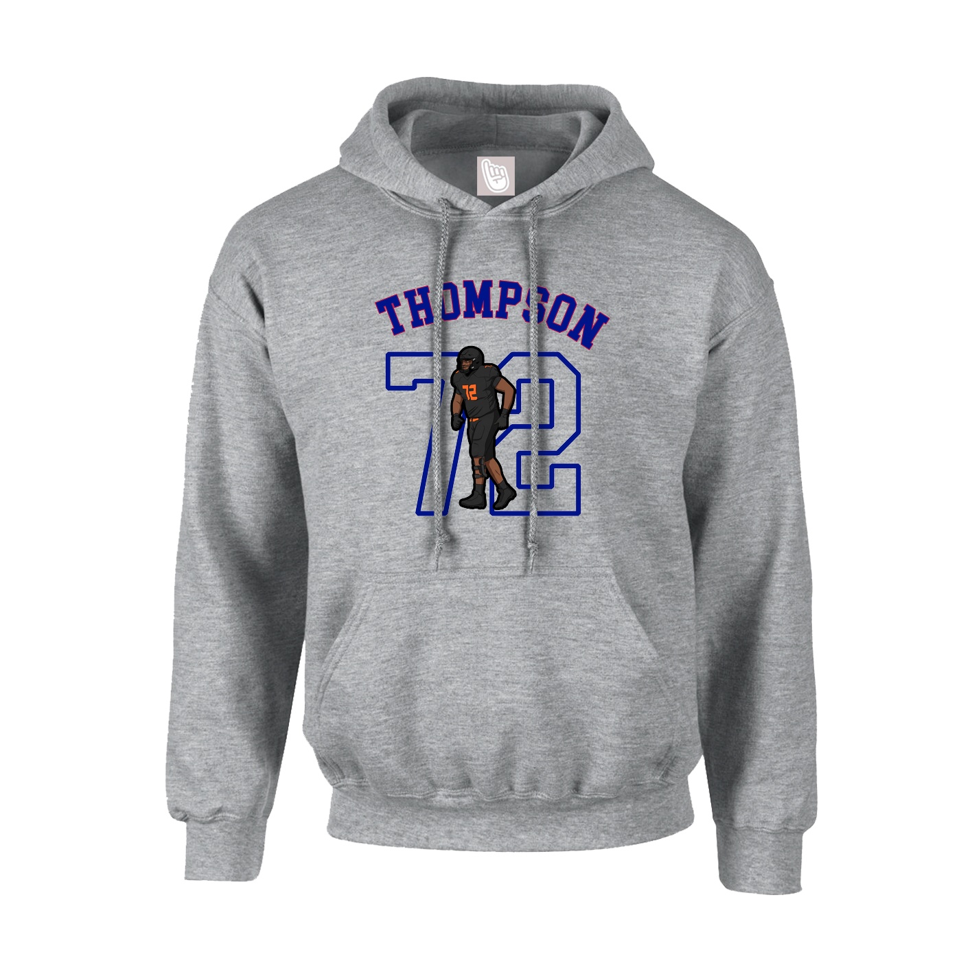 Hoodie — Shirsey Arch in Grey