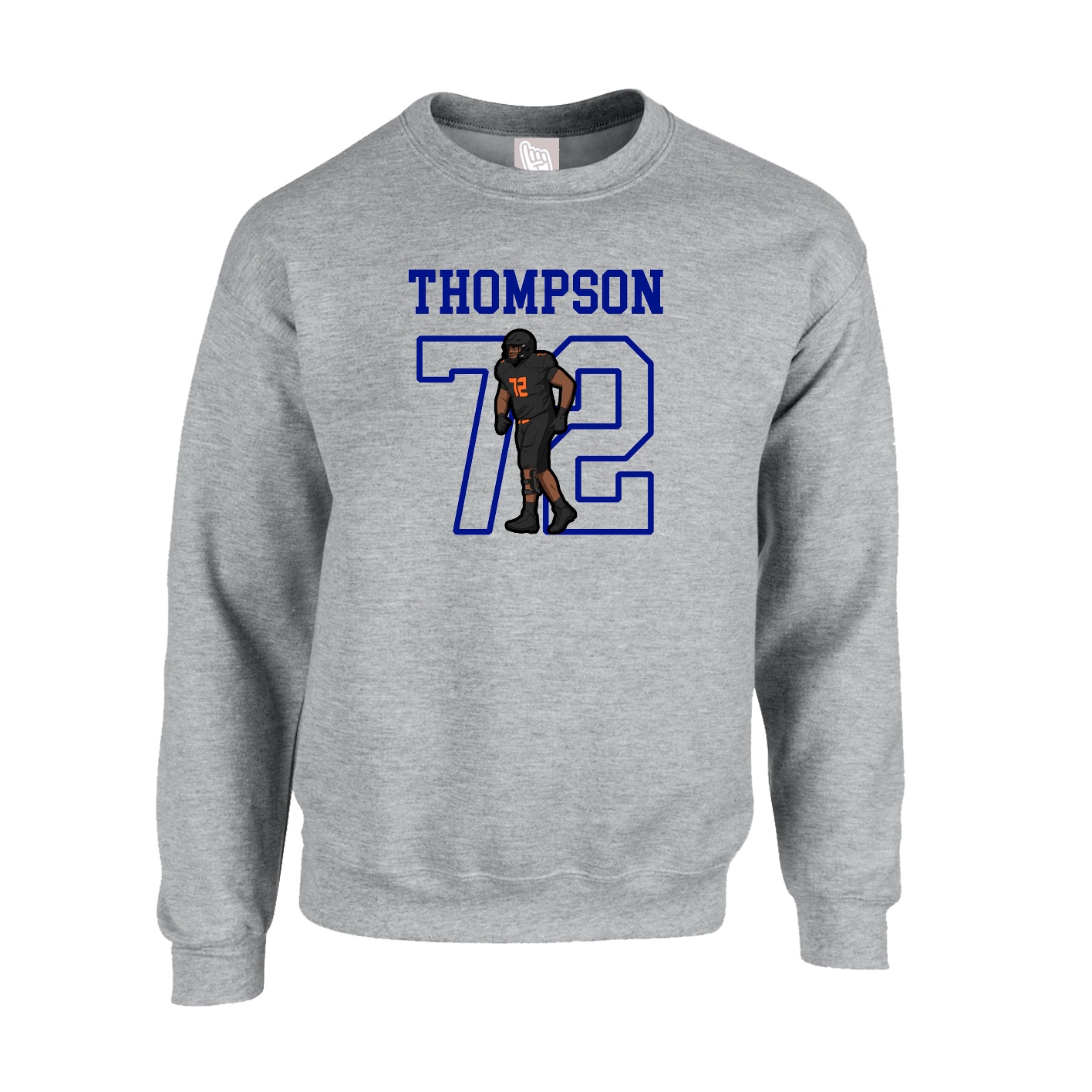Fleece Crew — Shirsey in Grey