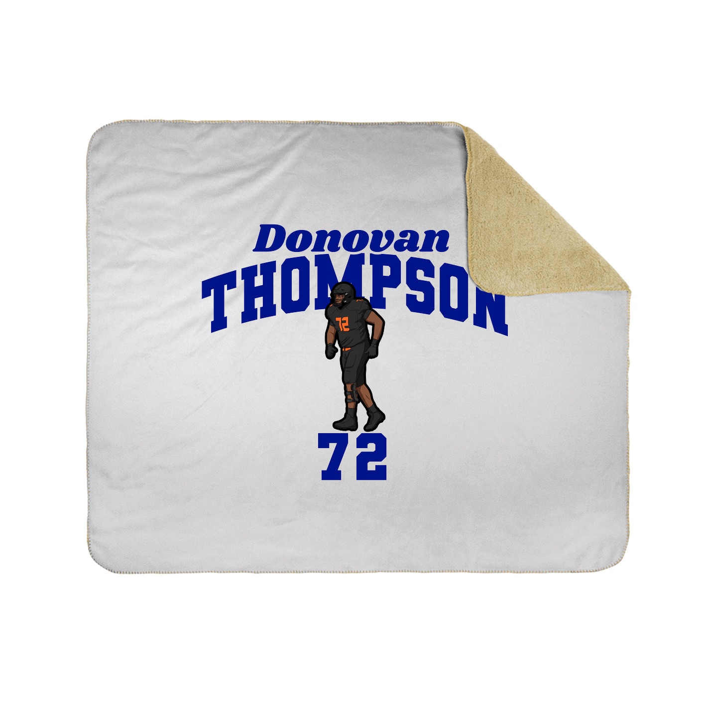 Throw Blanket — Signature Arch in White
