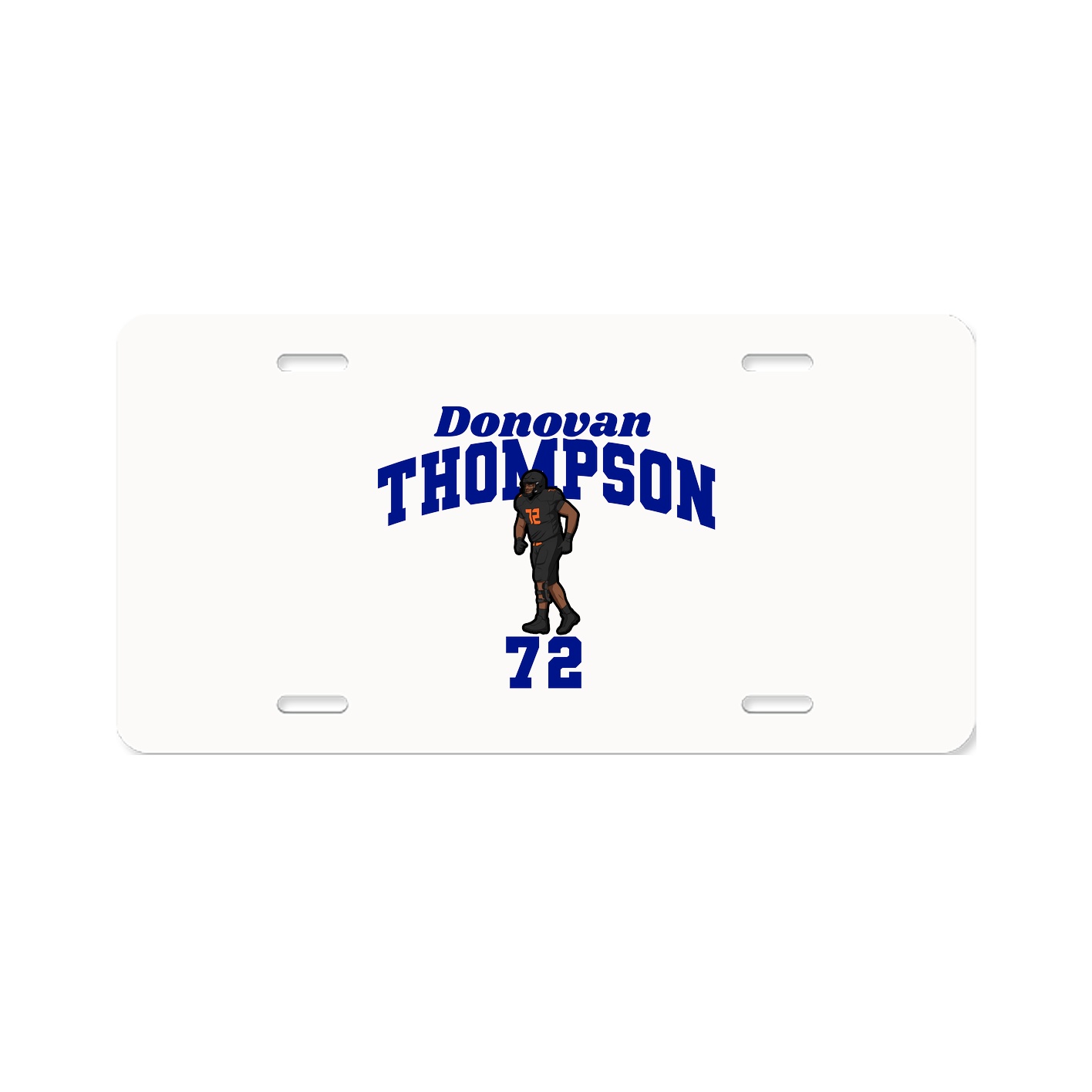 License Plate — Signature Arch in Classic