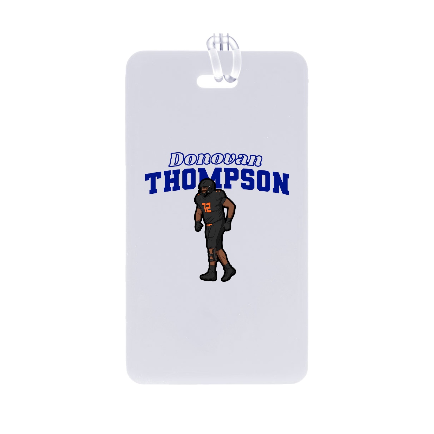 Bag Tag — Name Arch in Classic