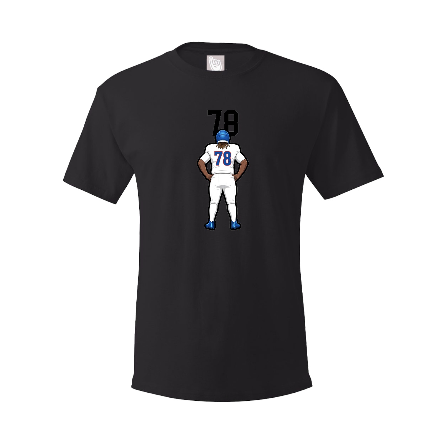 Tee — Number Top in Black