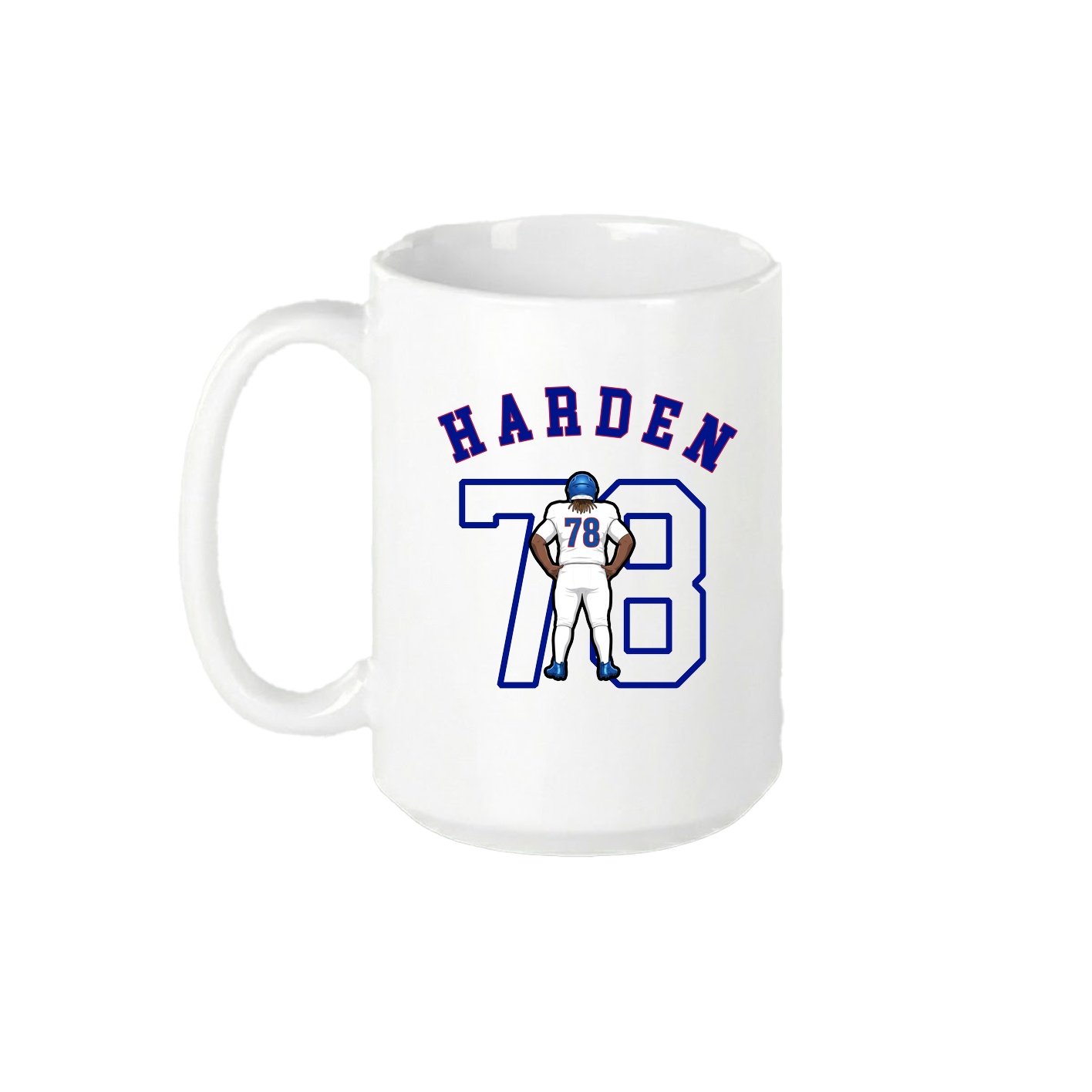 15oz Coffee Mug — Shirsey Arch in White