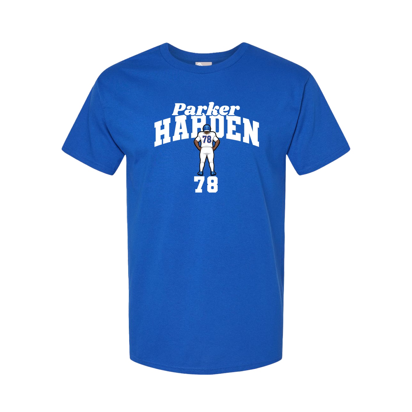 Tee — Signature Arch in Royal