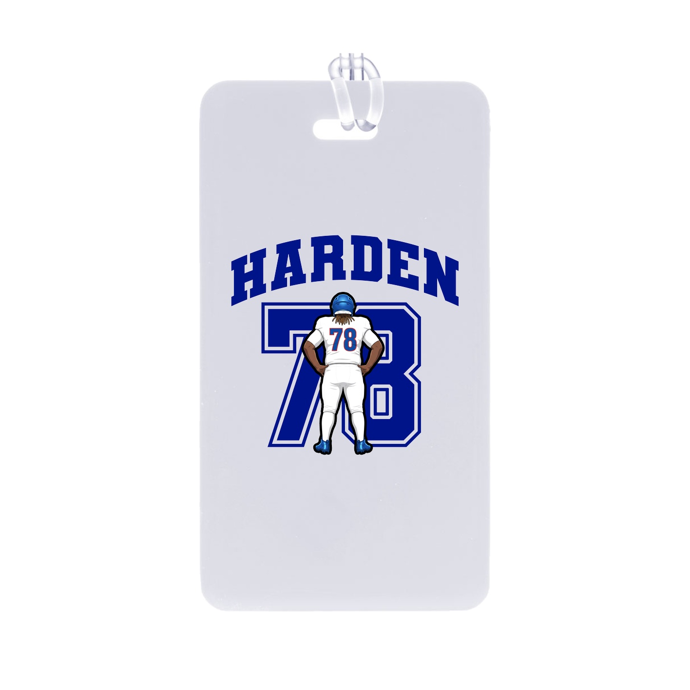 Bag Tag — Number in Classic