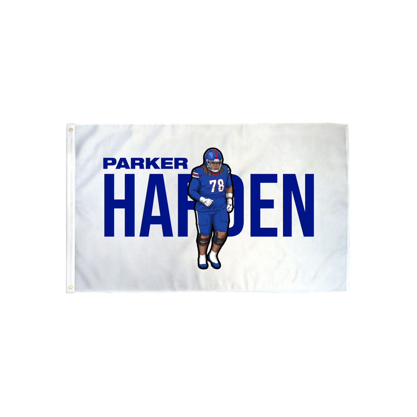 3x5 Flag — Player Name in Classic