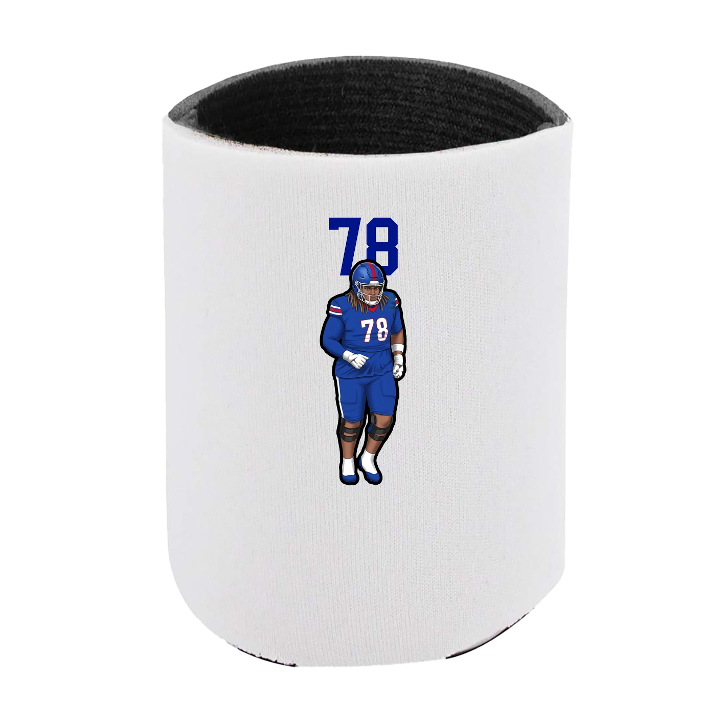 Can Holder — Number Top in White