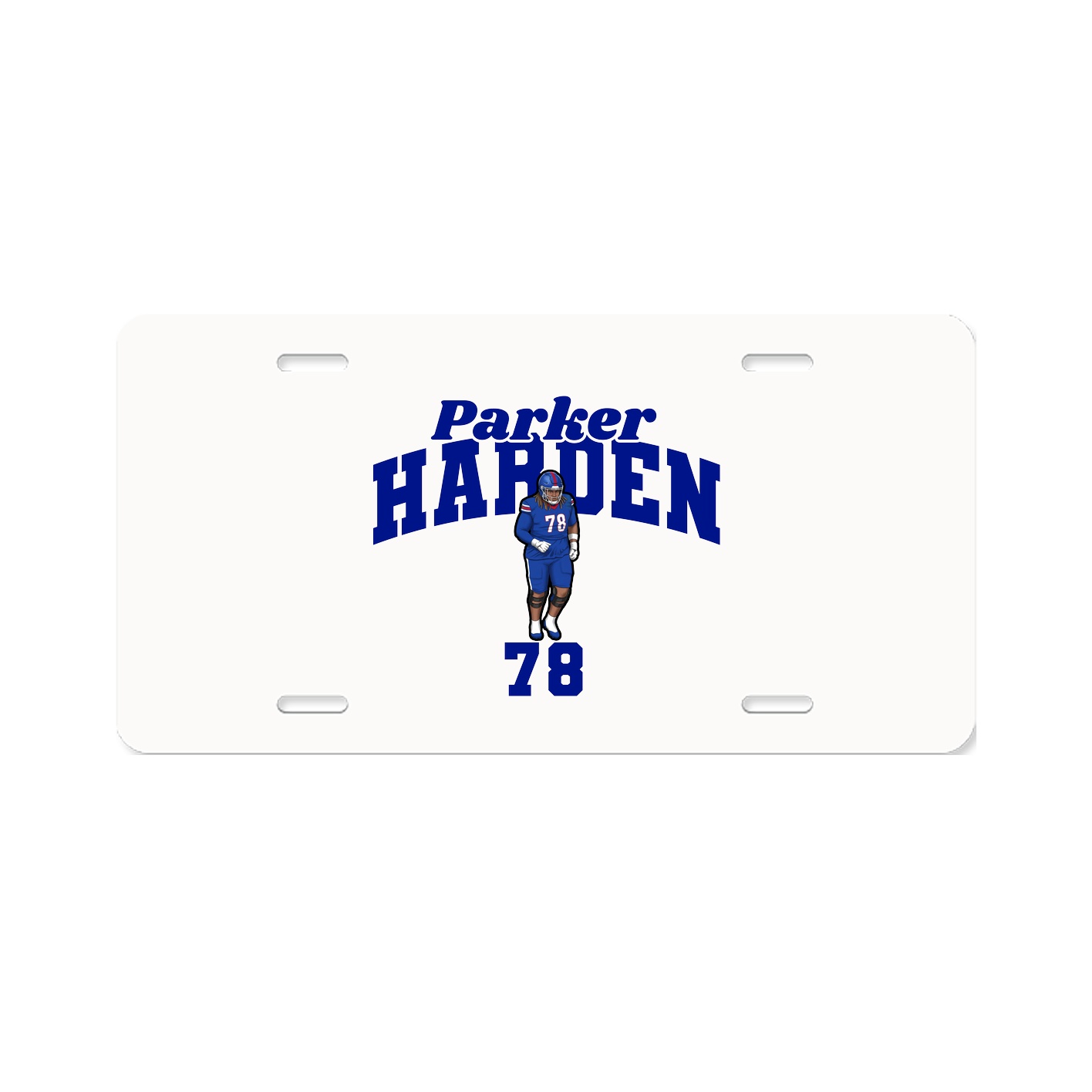 License Plate — Signature Arch in Classic