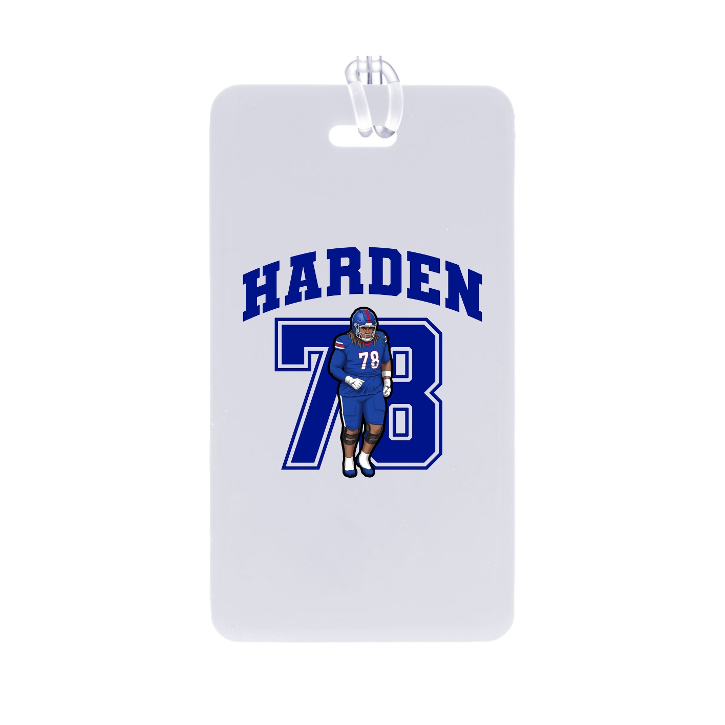 Bag Tag — Number in Classic