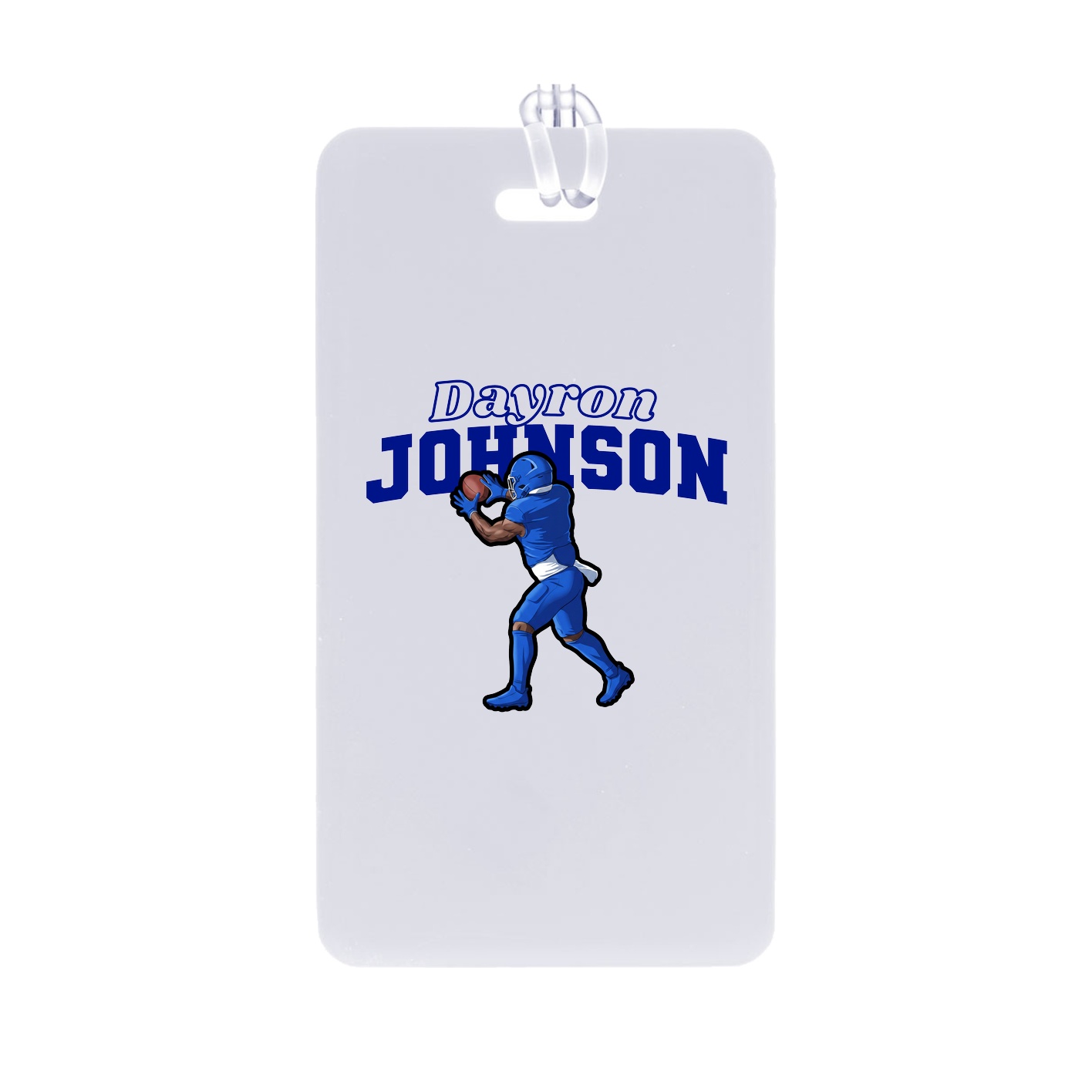 Bag Tag — Name Arch in Classic