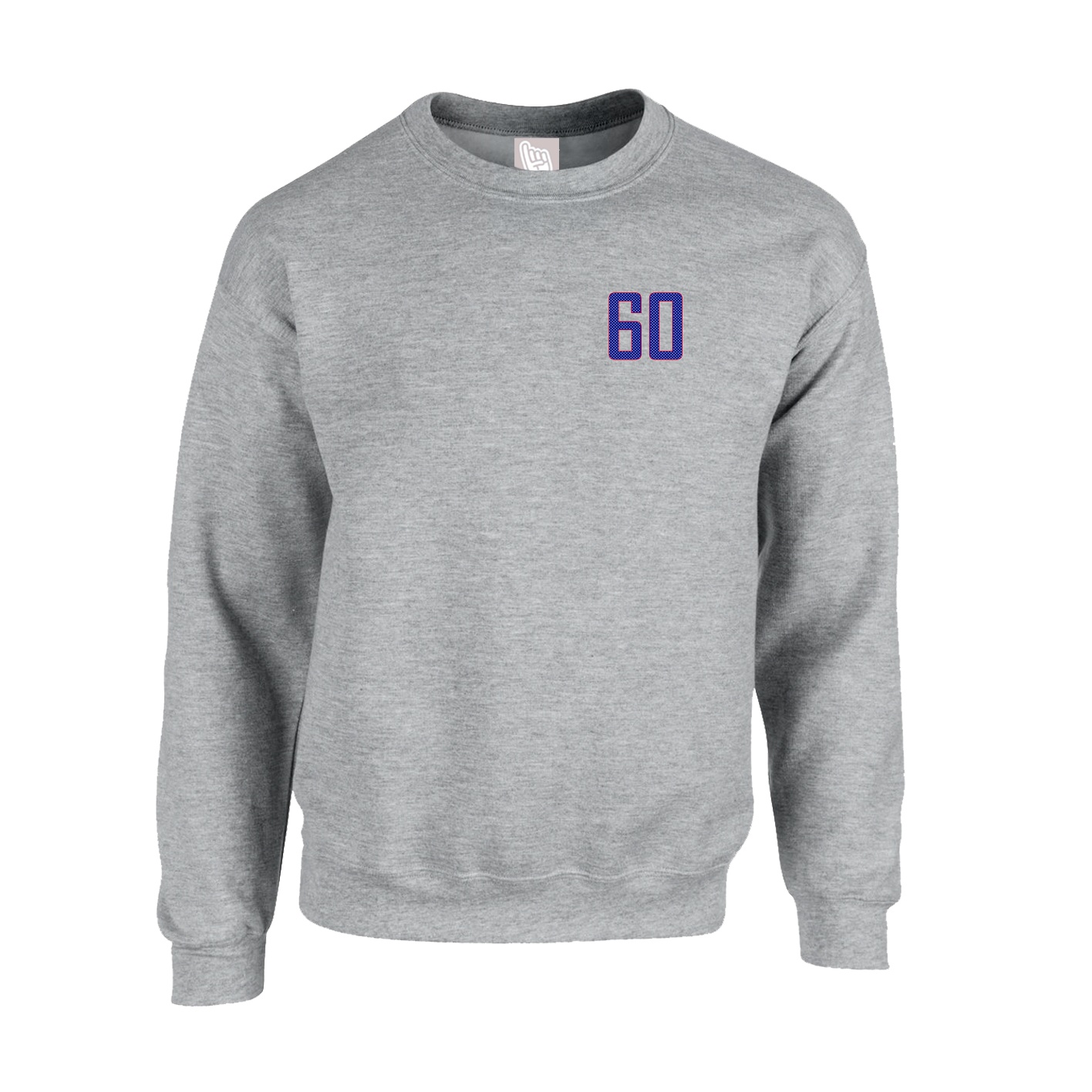 Fleece Crew — Front Shirsy in Grey