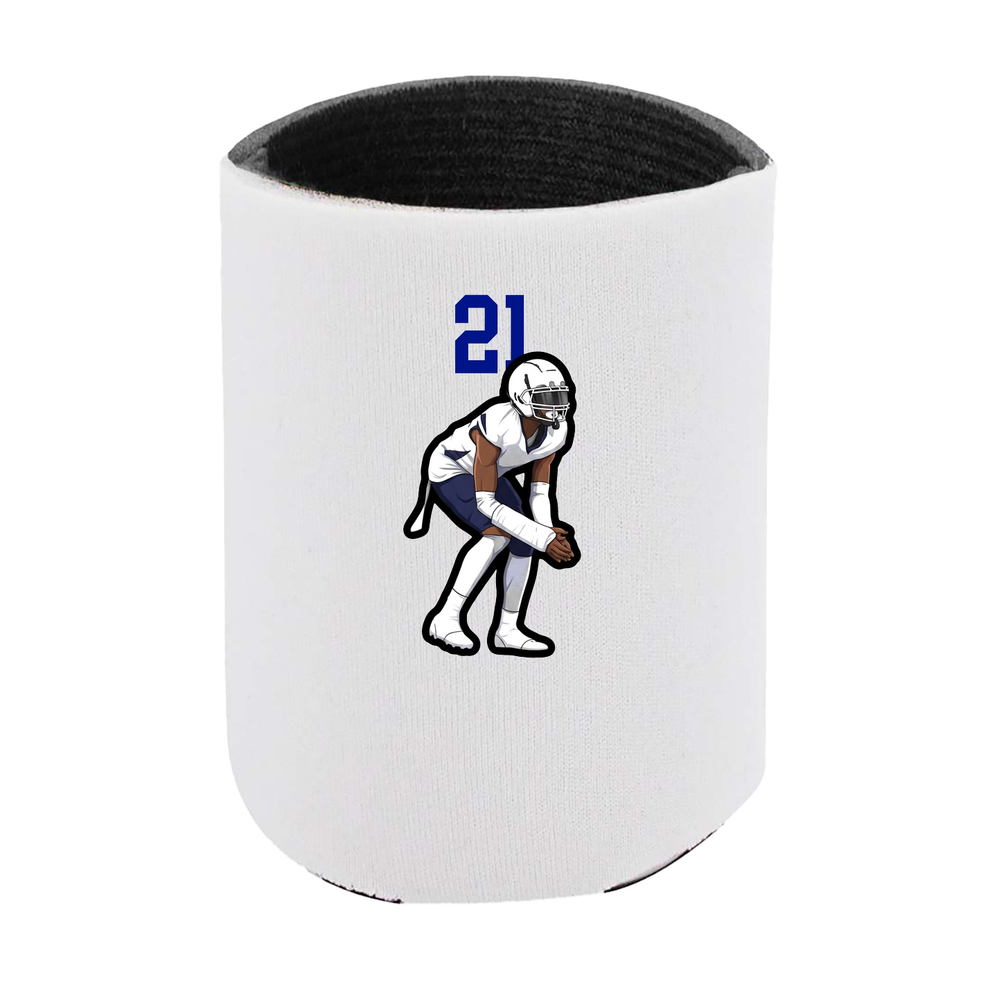 Can Holder — Number Top in White