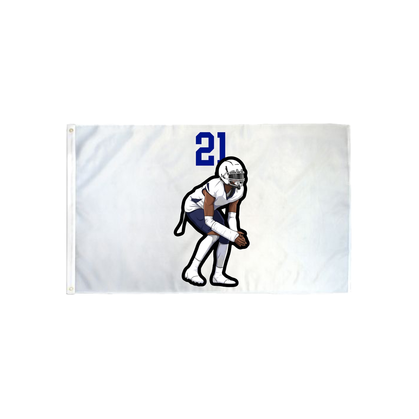 3x5 Flag — Number Top in Classic
