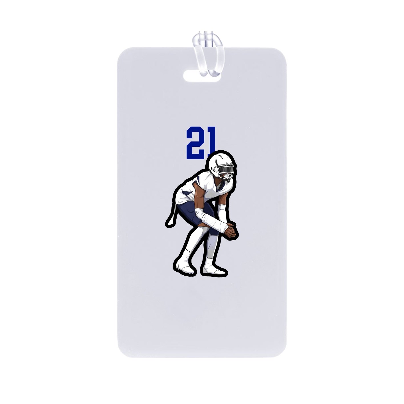 Bag Tag — Number Top in Classic