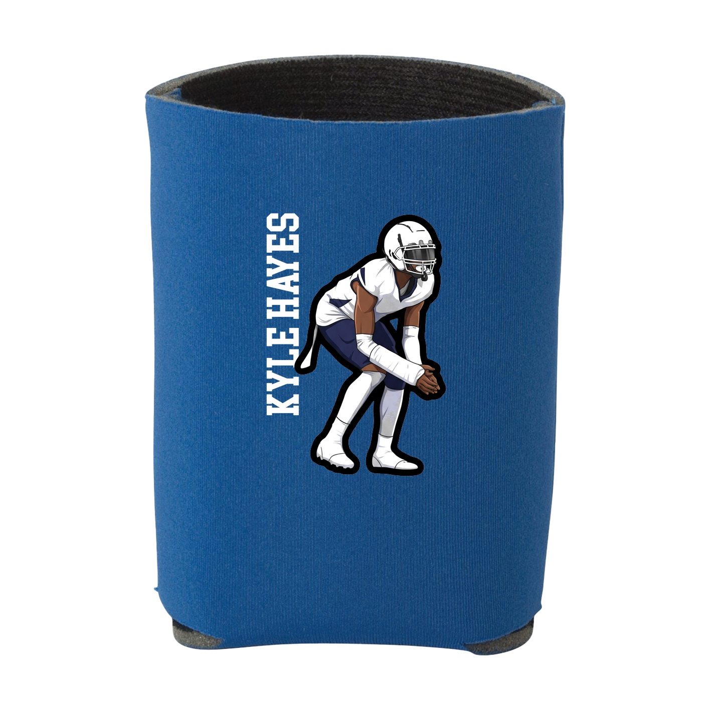 Can Holder — Name Vertical in Royal