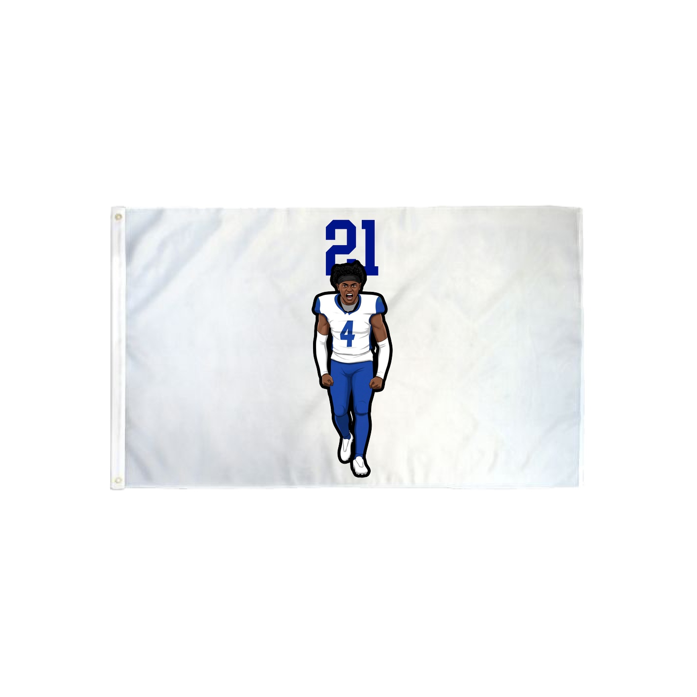 3x5 Flag — Number Top in Classic