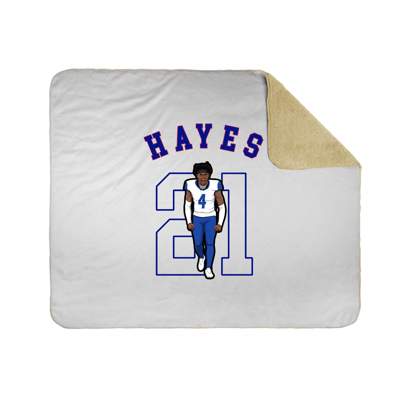Throw Blanket — Shirsey Arch in White