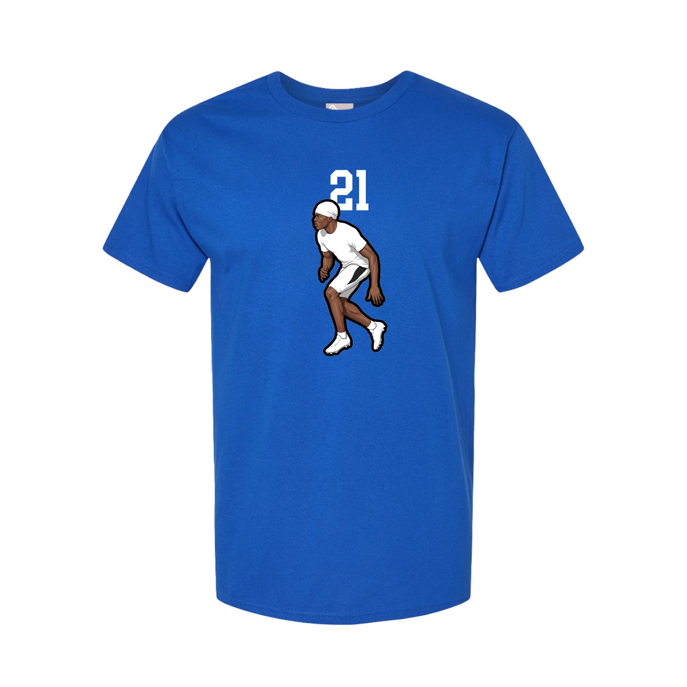 Tee — Number Top in Royal