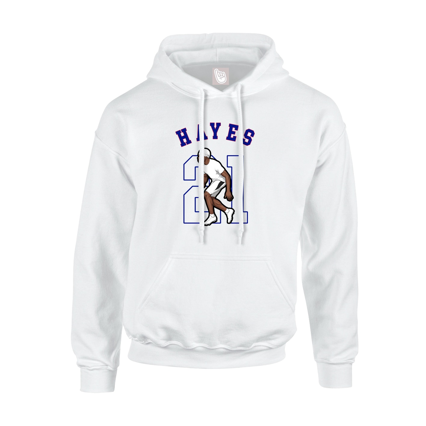Youth Hoodie — Shirsey Arch in White
