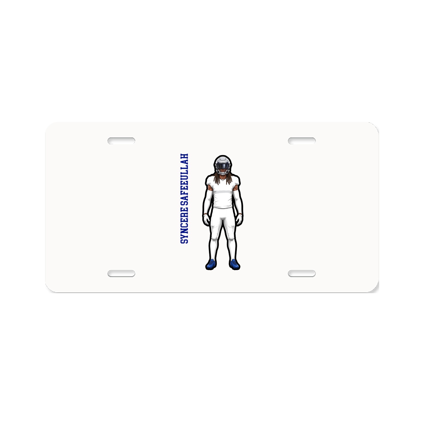 Aluminum License Plate