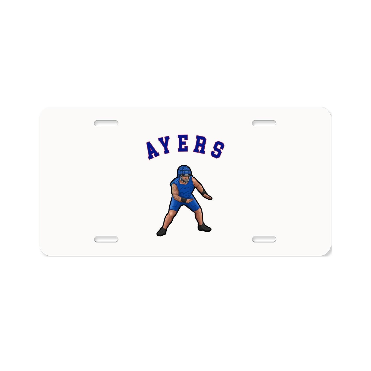 License Plate — Shirsey Arch in Classic