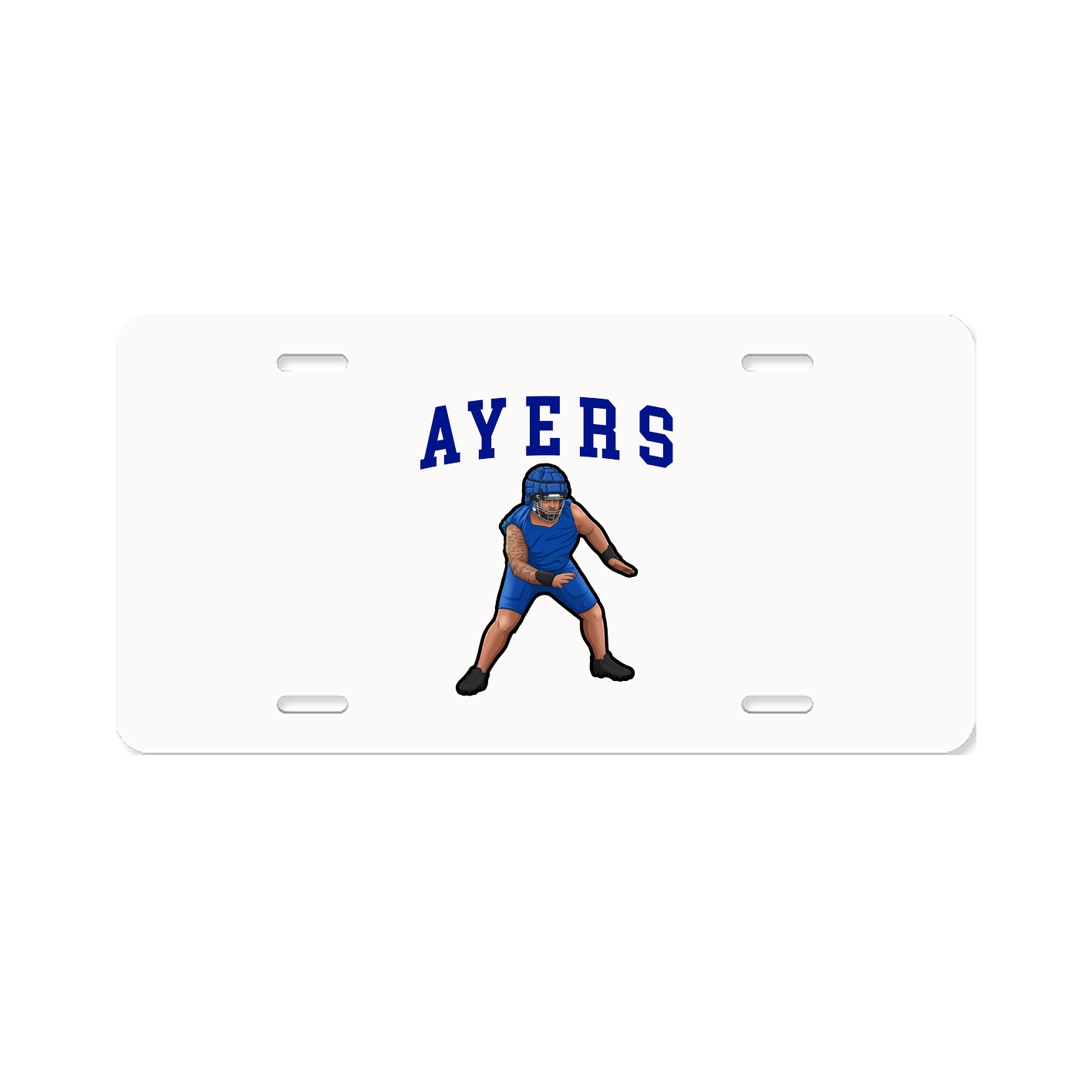 License Plate — Shirsey in Classic