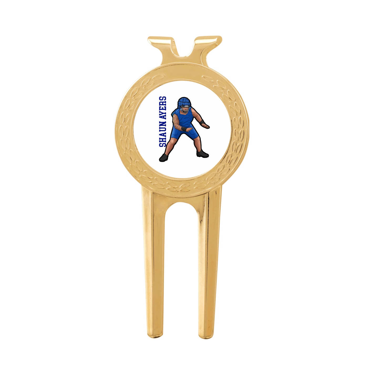 Divot Tool with Ball Marker — Name Vertical in Classic