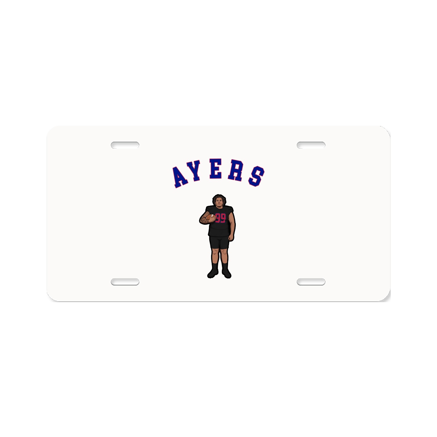 License Plate — Shirsey Arch in Classic