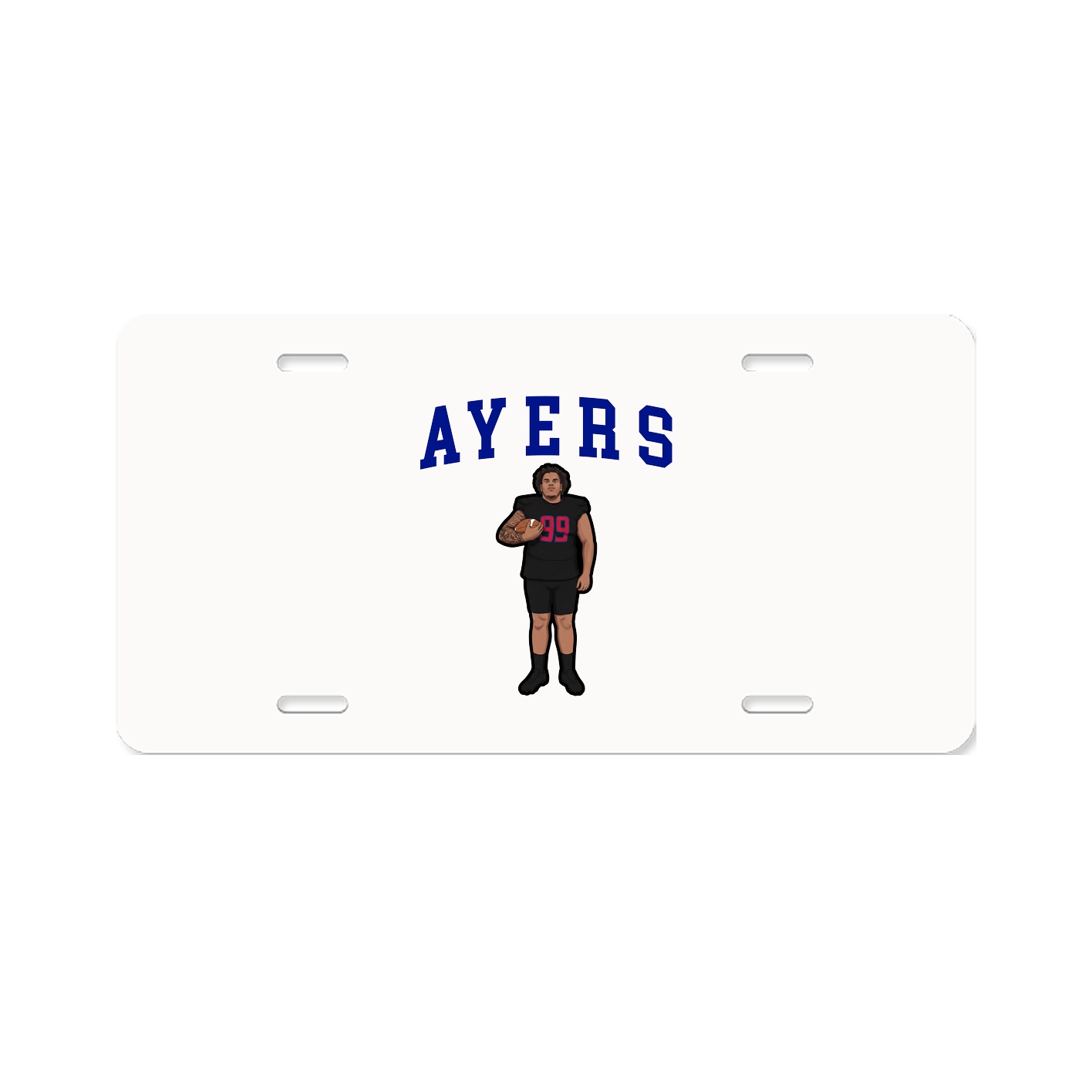 License Plate — Shirsey in Classic