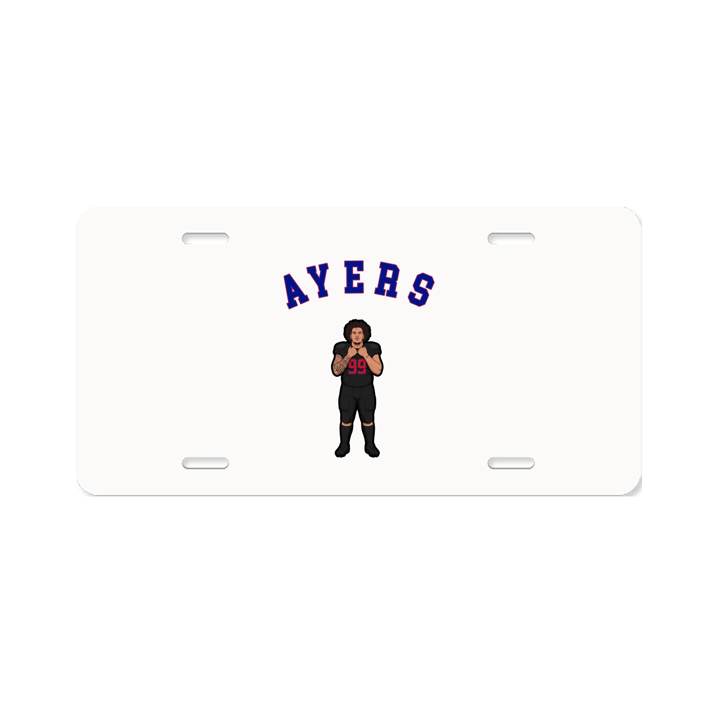 License Plate — Shirsey Arch in Classic