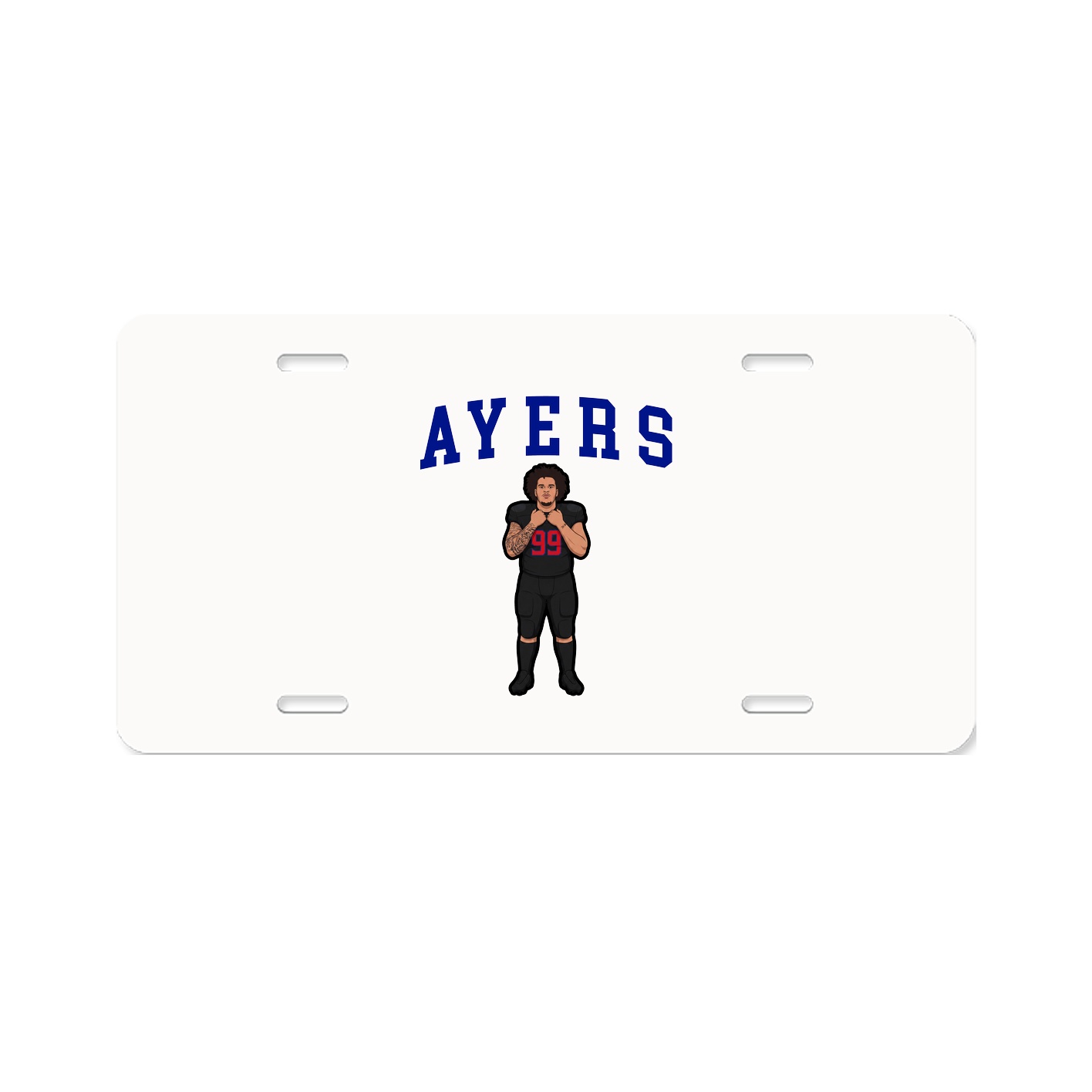 License Plate — Shirsey in Classic