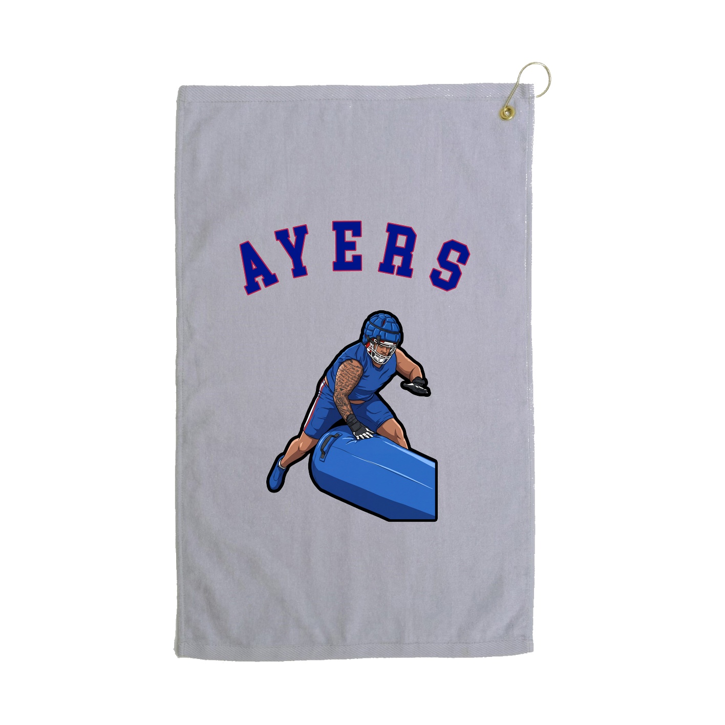 Golf Towel — Shirsey Arch in Grey