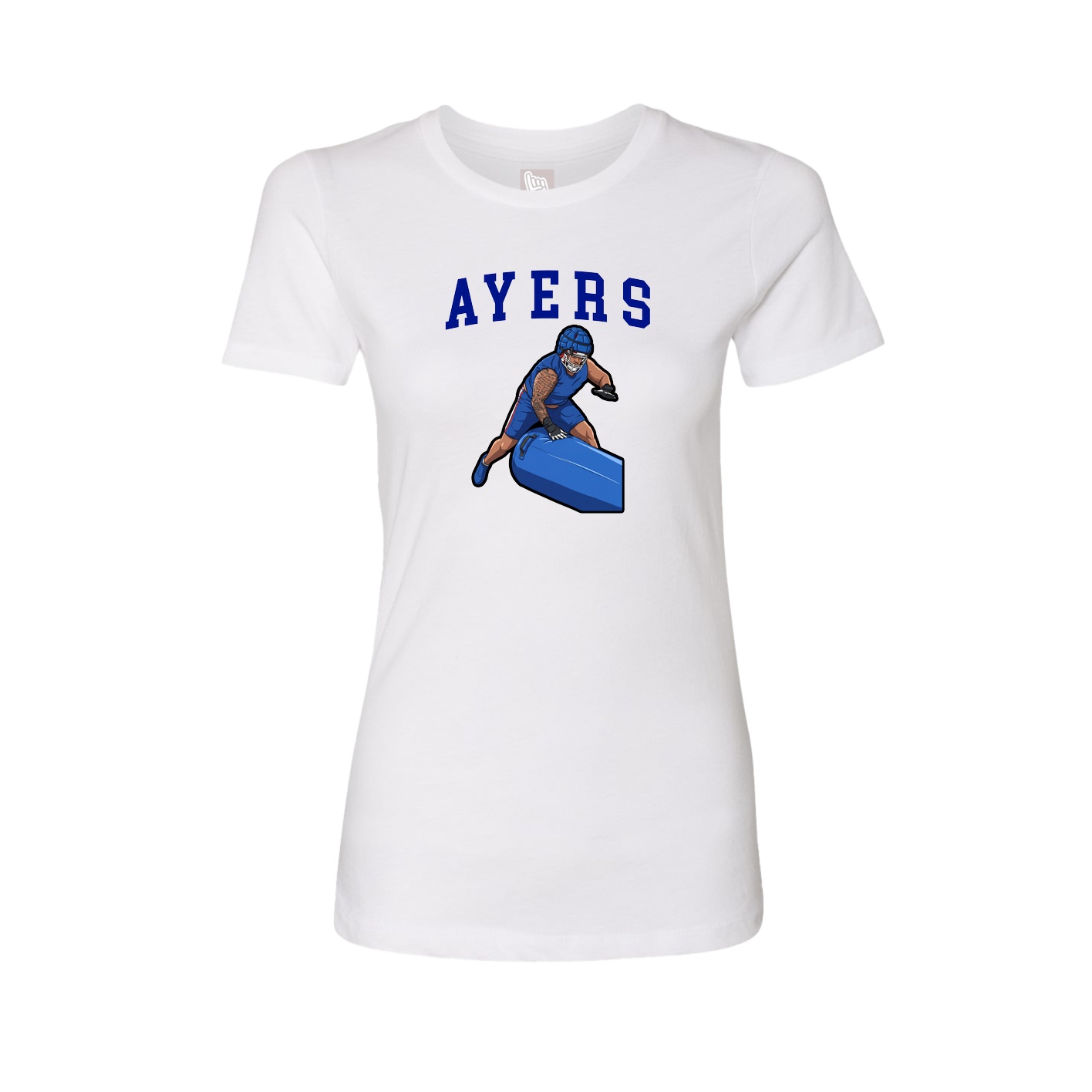 Fitted Women's Tee — Shirsey in White