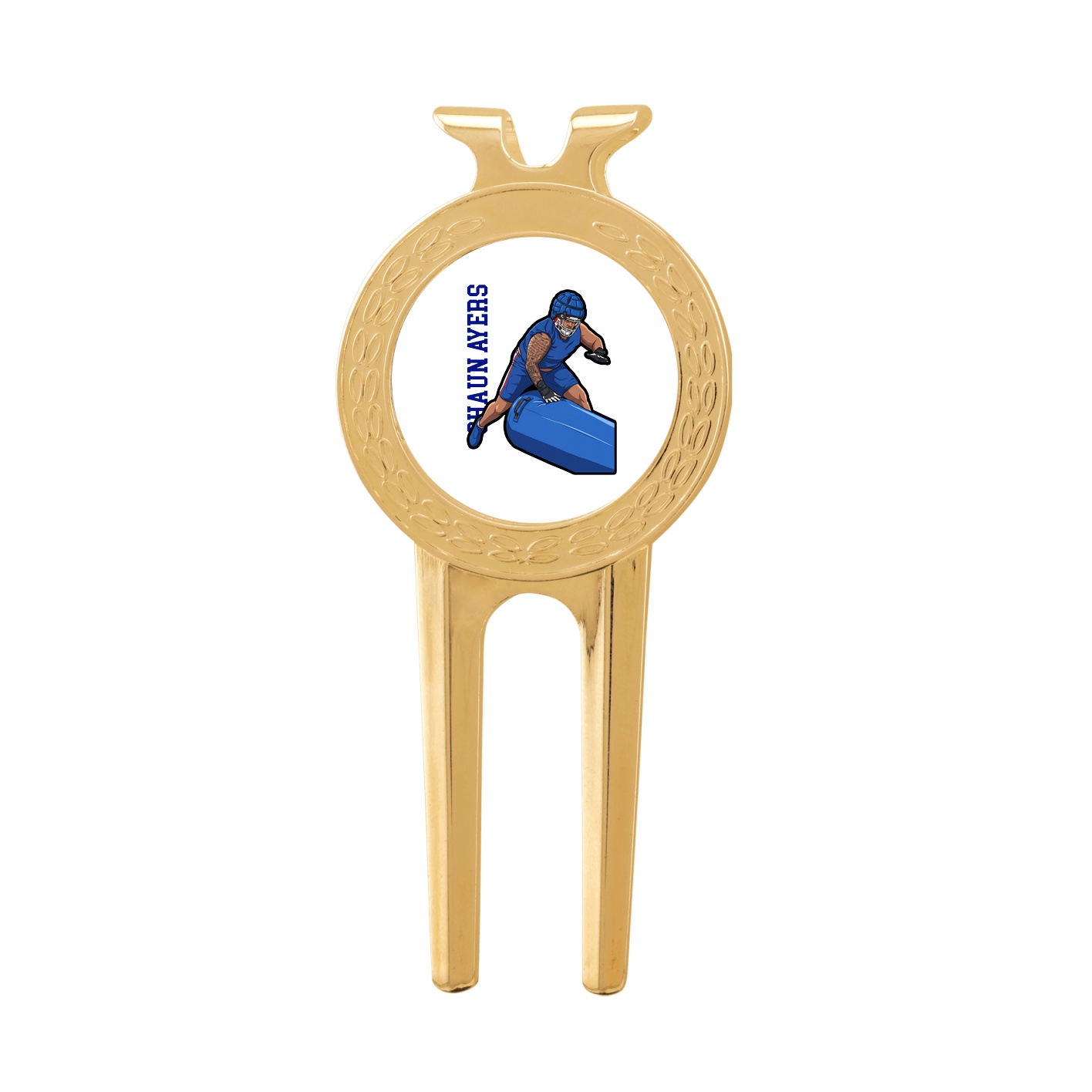 Divot Tool with Ball Marker — Name Vertical in Classic