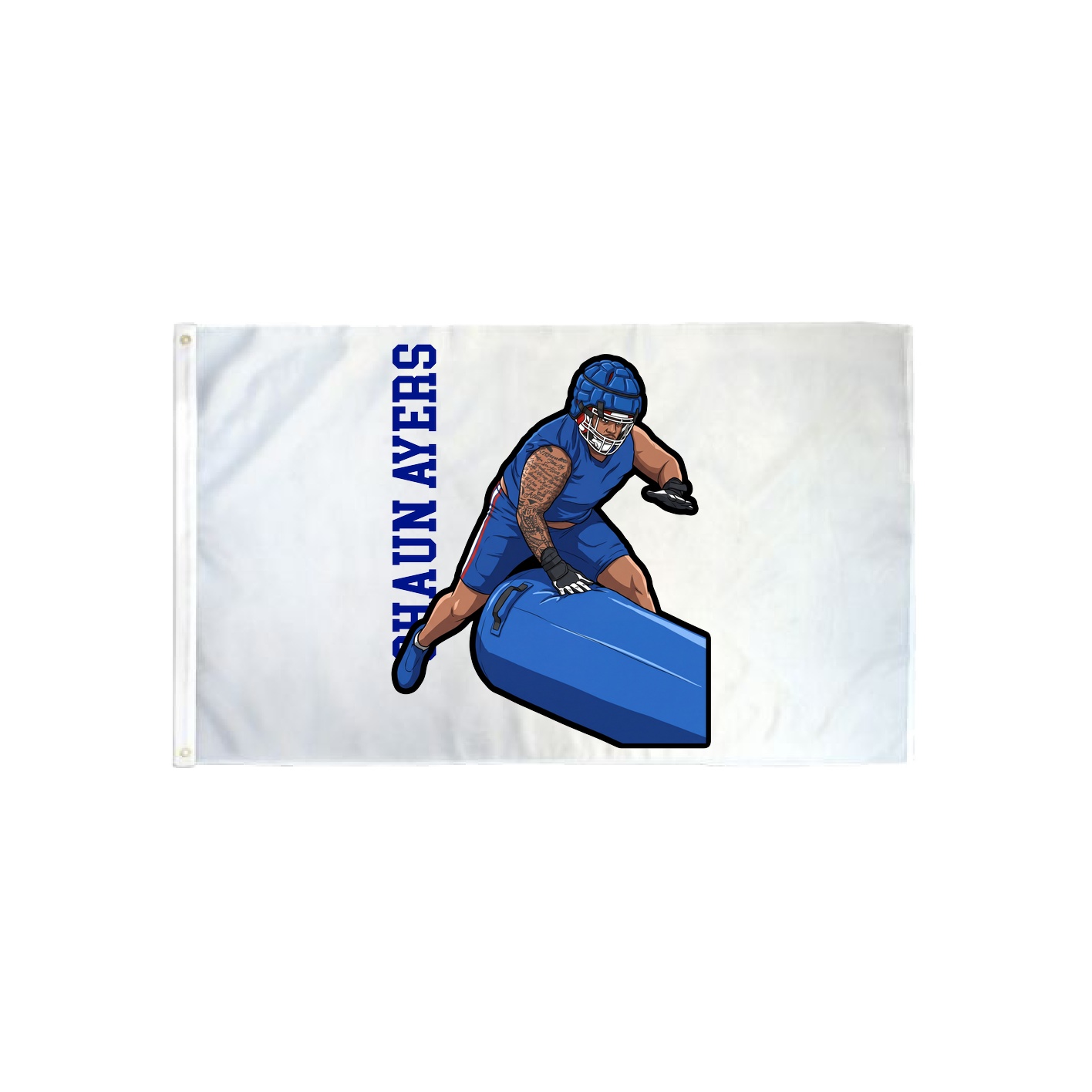 3x5 Flag — Name Vertical in Classic