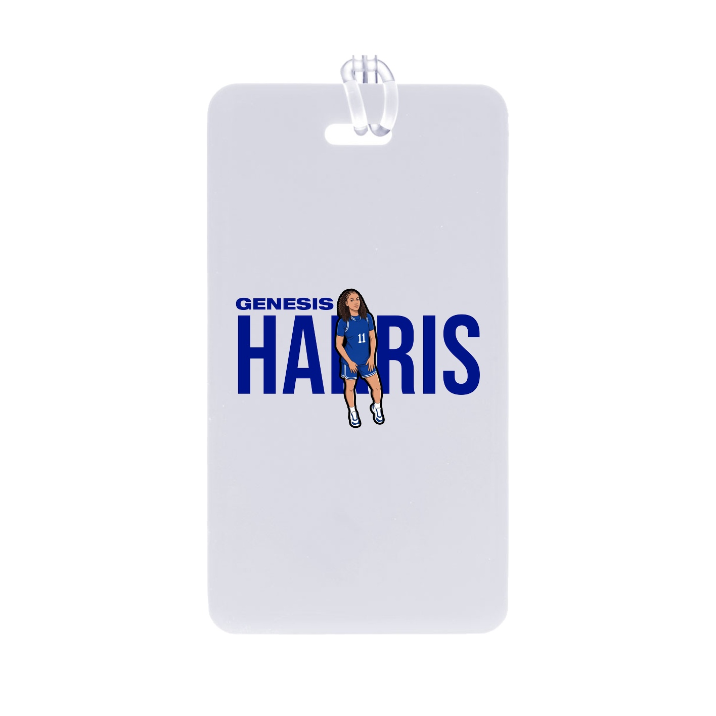 Bag Tag — Player Name in Classic