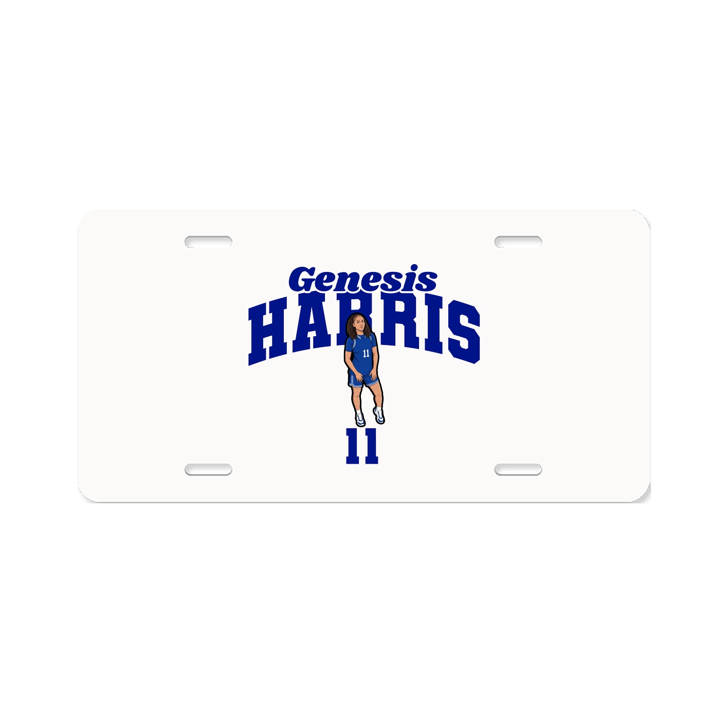 License Plate — Signature Arch in Classic